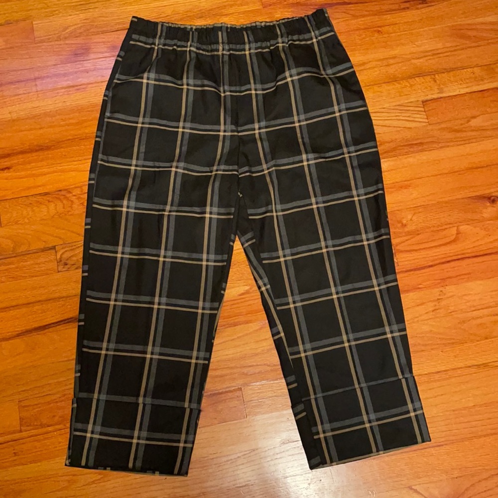 Zara cuffed cropped pants
